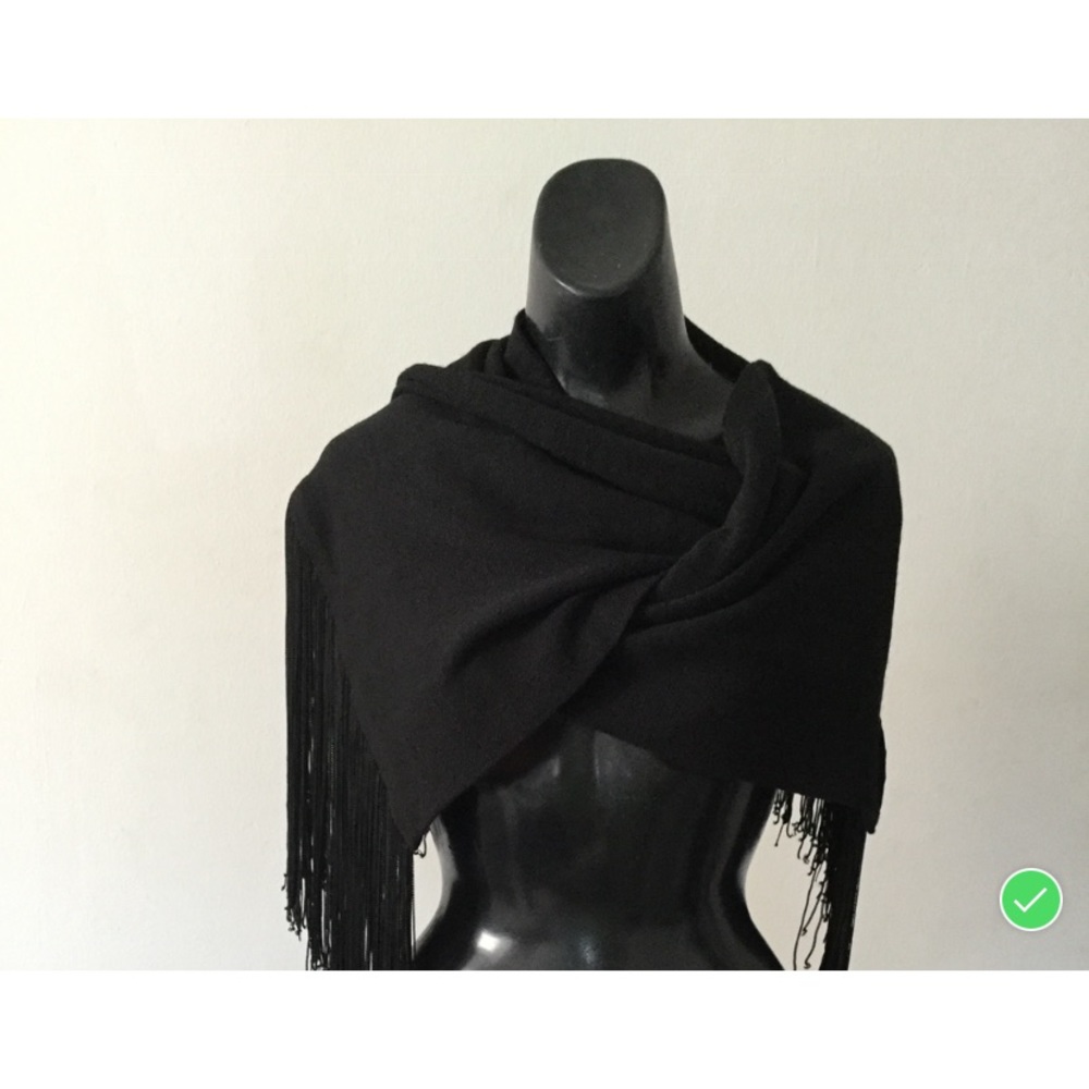 Breathtaking Balmain Runway couture‎ Scarf shawl